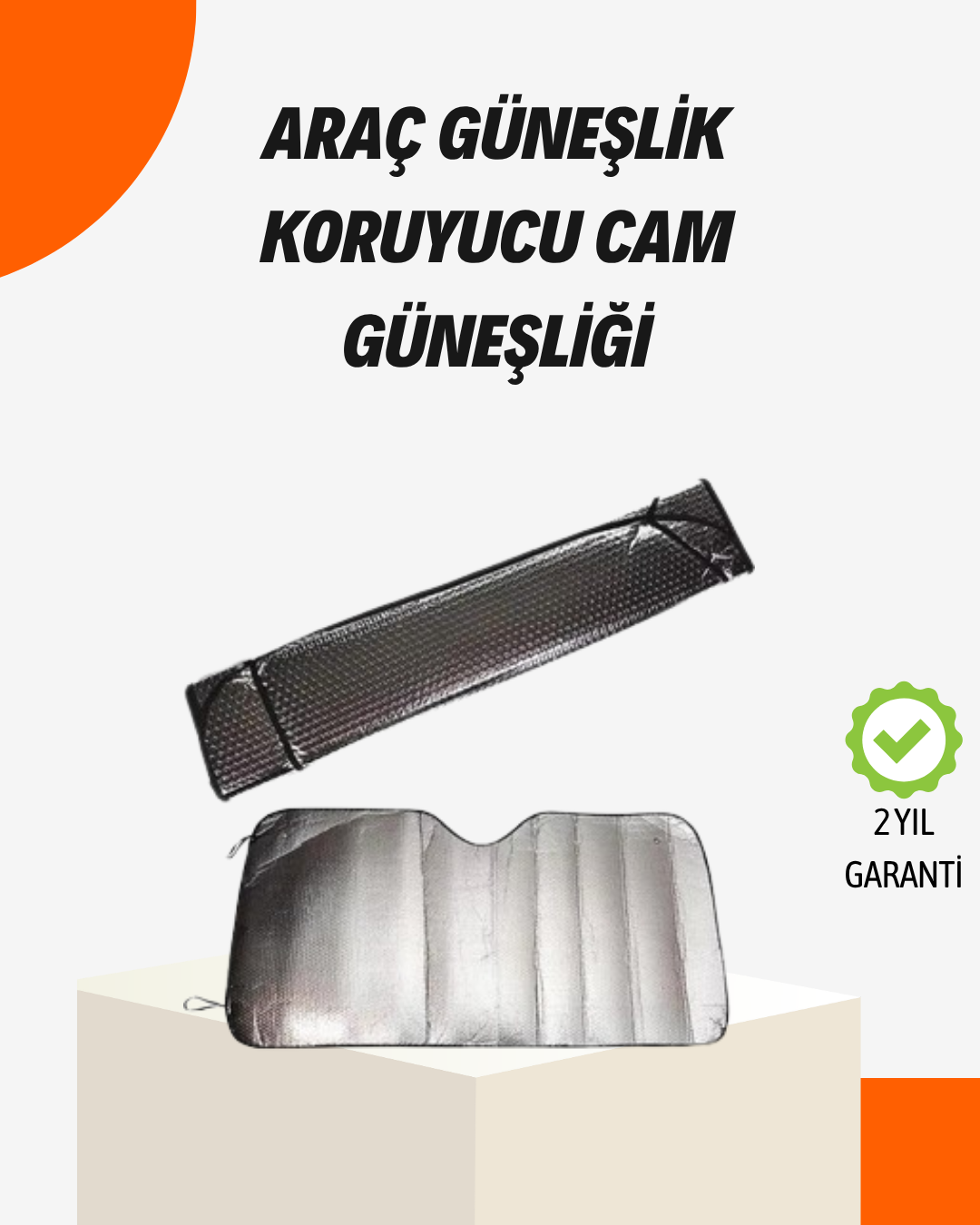 Sünger İzolasyonlu Katlanabilir Güneşlik - Lisinya