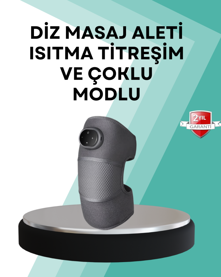 Ev Tipi Isı ve Titreşim Destekli Diz Masaj Aleti - Lisinya