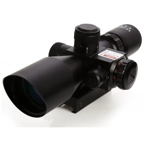 Süper Zoomlu – Lazerli – Profesyonel Av Tüfeği Dürbünü 2.5-10X40/E ( Lisinya )
