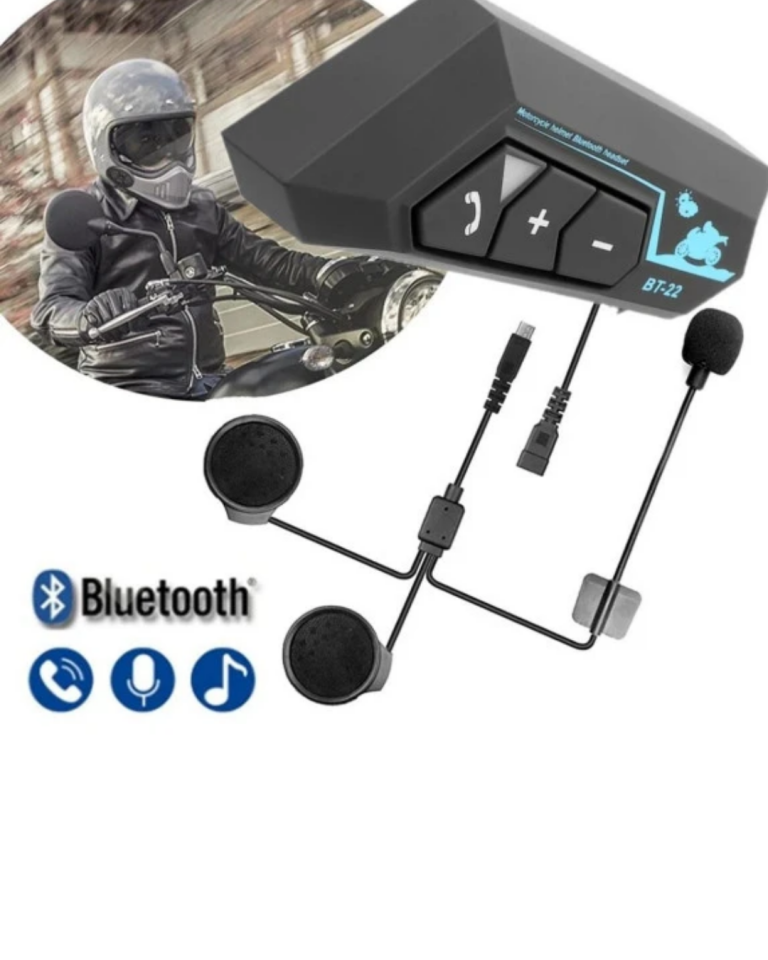 Su Geçirmez Motosiklet Kask Kulaklık 1000mAh Batarya - Lisinya