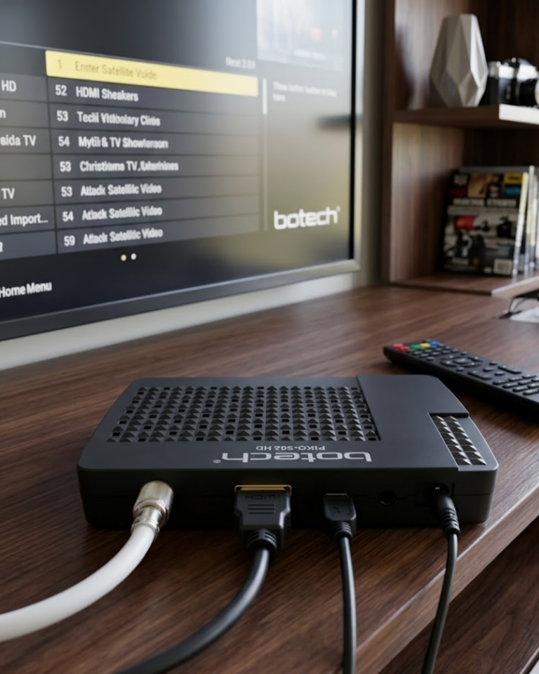HDMI ve USB Girişli Full HD Uydu Alıcısı EPG Destekli Pratik Kullanım - Lisinya