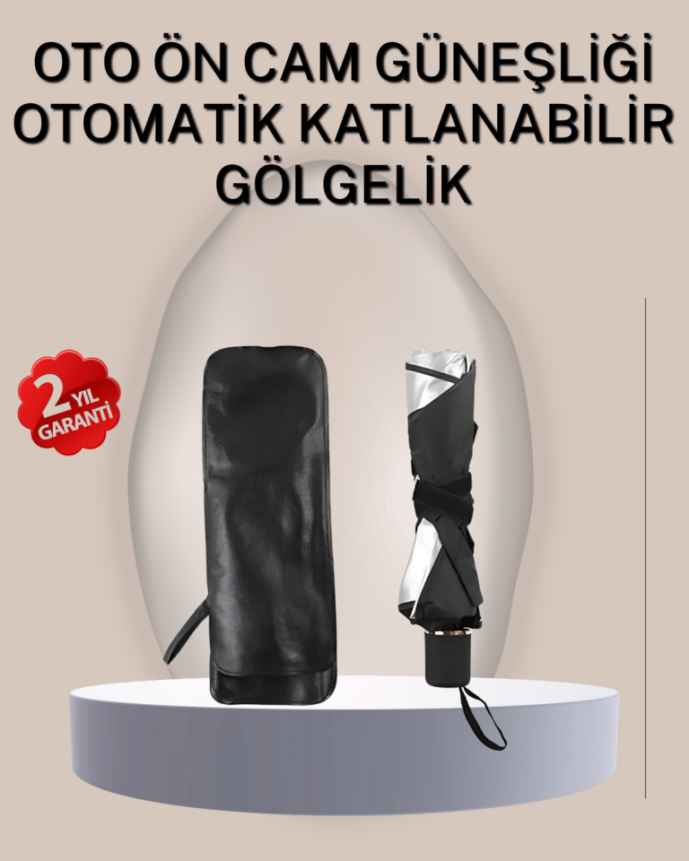 Dayanıklı UPE Alaşımlı Şemsiye Tipi Araç Güneşliği - Kolay Katlanır - Lisinya