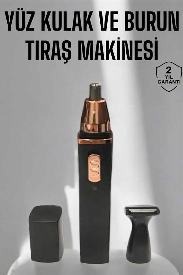 Tıraş Makinesi Kulak Burun ve Yüz Temizleyici Şarjlı Mini - Lisinya