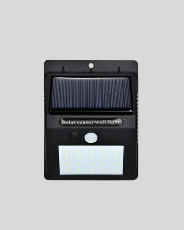 Solar Güneş Enerjili Hareket Sensörlü 4 Taraflı Bahçe Lambası – IP65 Su Geçirmez, 100 LED - Lisinya