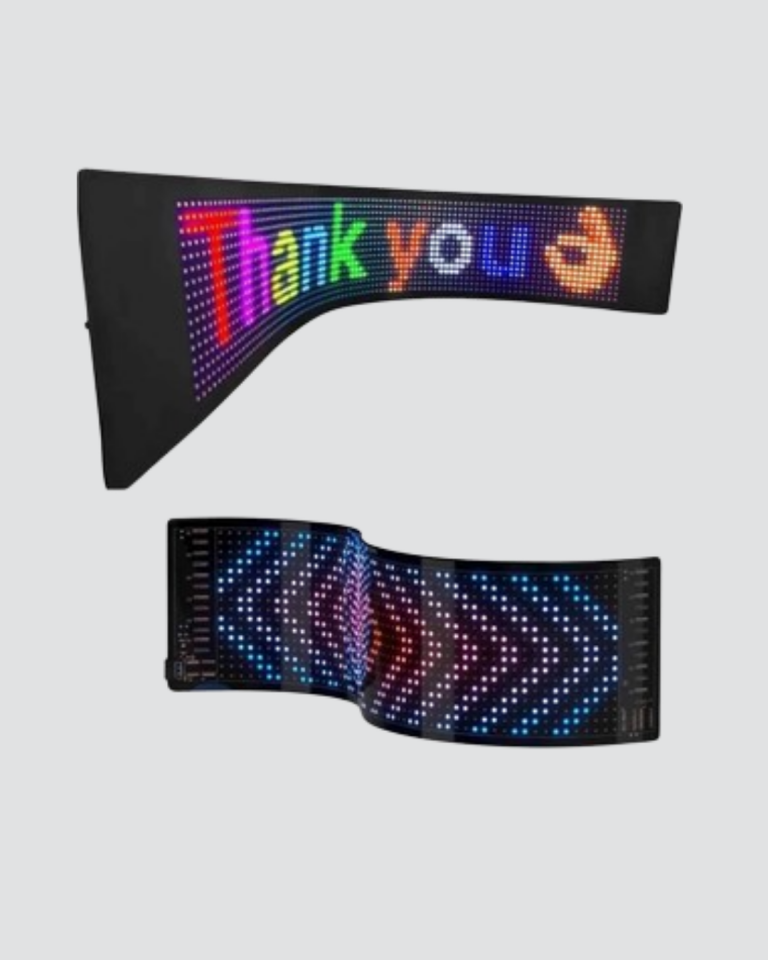 Akıllı LED Matrix Panel – USB Bağlantılı, Kaydırmalı Yazı ve Animasyon Desteği - Lisinya