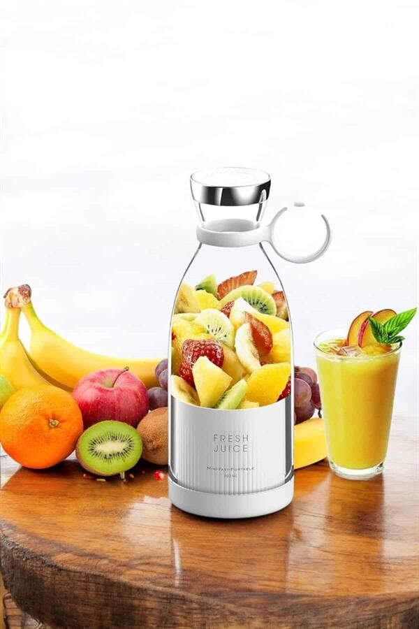 El Blender Bardak Blender Şarjlı Taşınabilir Meyve Sıkcağı Smoothie - Lisinya