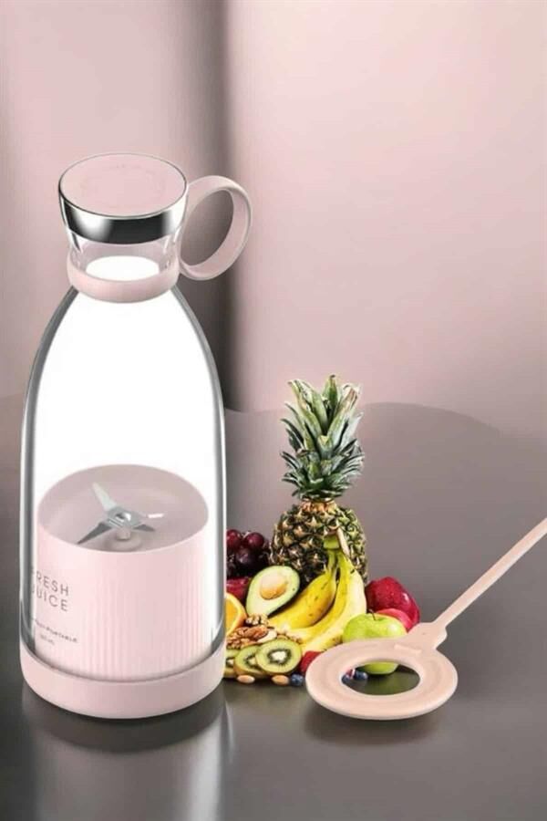 El Blender Bardak Blender Şarjlı Taşınabilir Meyve Sıkcağı Smoothie - Lisinya