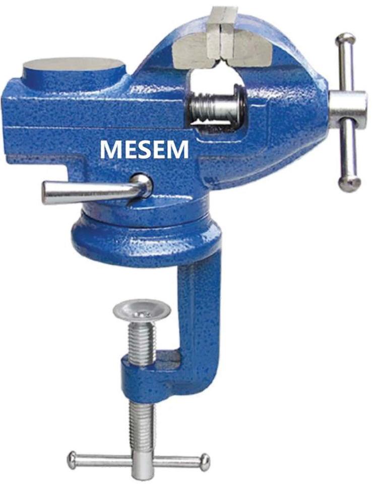Dönerli Tezgah ve Masa Mengene Mini 60 Mm ( Lisinya )