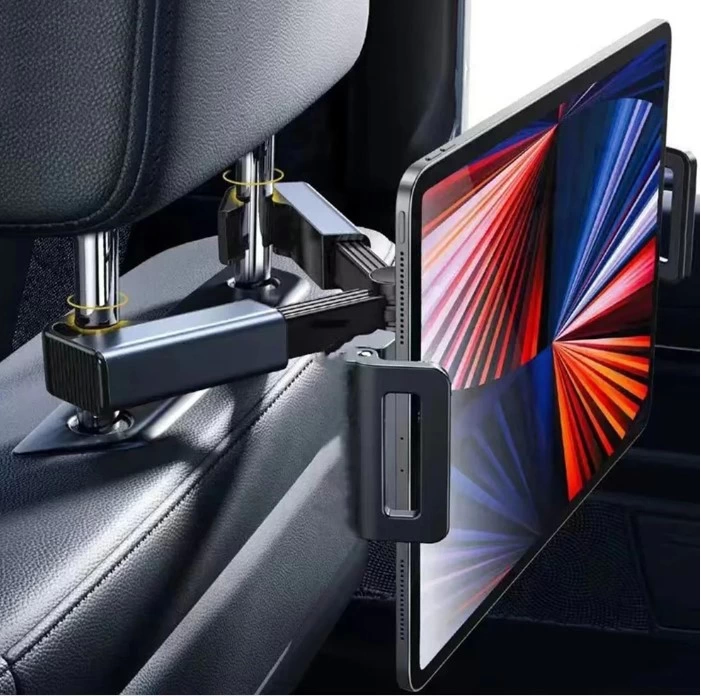 Araç Koltuk Arkası Tablet Tutucu, Telefon Tutucu, Tablet/Telefon Tutucu, 360° iPad Pro 12.9 Mini Air, Galaxy Tab A A7 S7, Switch, Surface, 4,7-12,9 inch ile uyumlu ( Lisinya )