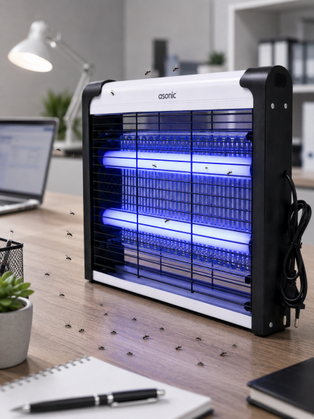 Ev, Ofis ve İş Yerleri İçin Sessiz UV LED Sinek Yakalama Cihazı - Lisinya
