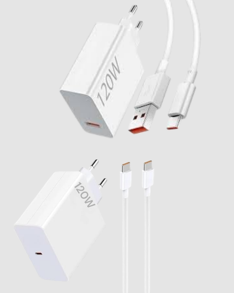 YamanHobi 120W Type-C Hızlı Şarj Adaptörü 6A Kablolu Süper Hızlı Şarj Cihazı