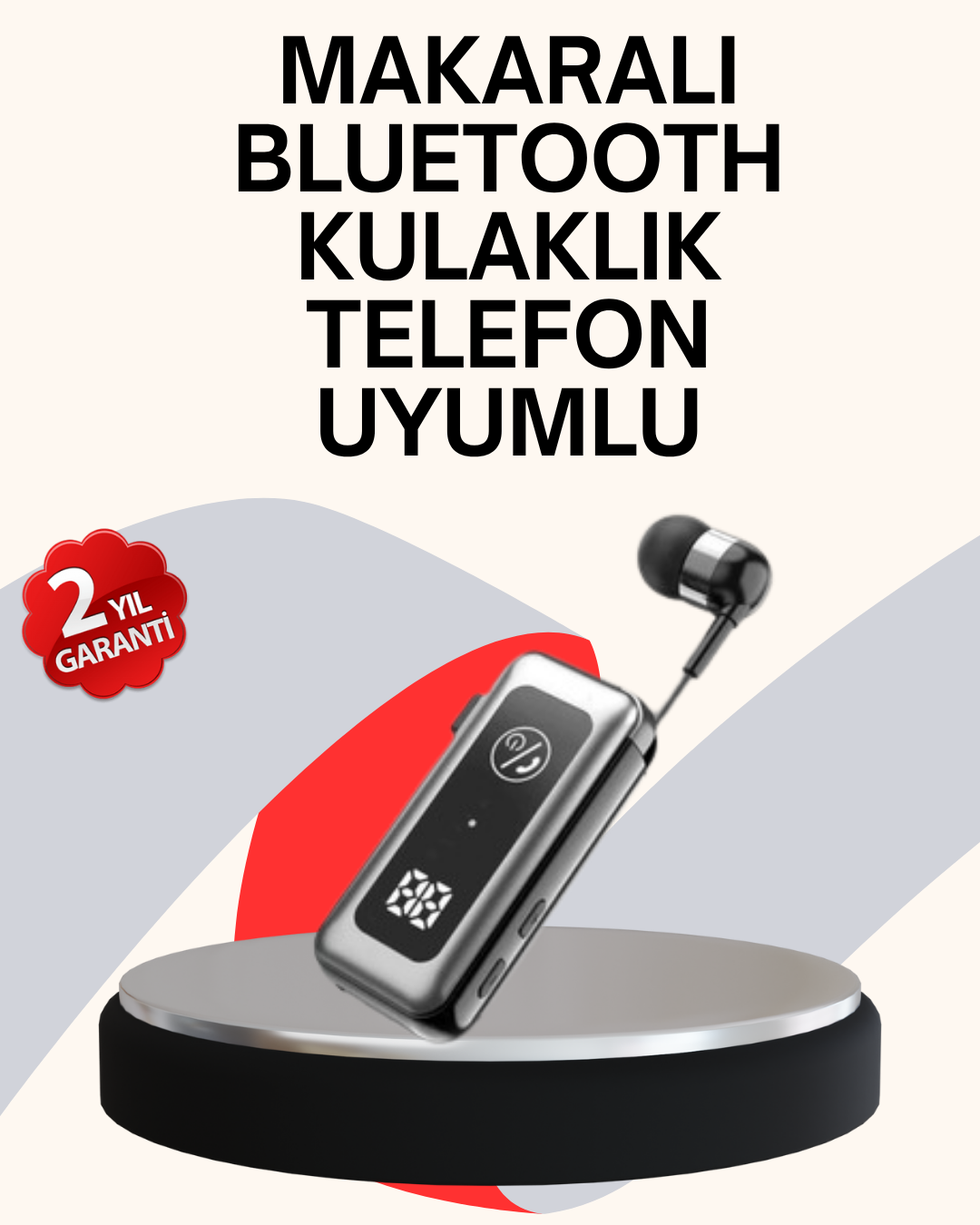 MikroSD Kartlı, Titreşimli Uyarılı Bluetooth 5.2 Kulaklık - Lisinya