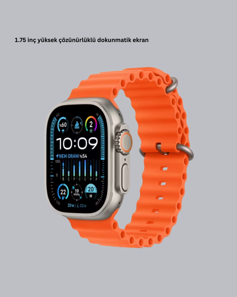 S8 Ultra Akıllı Saat + Gürültü Önleyici Kablosuz Kulaklık Seti - Lisinya