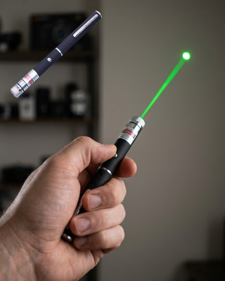 Yeşil Lazer Pointer Güçlü Işın Uzun Menzil ve Kompakt Tasarım - Lisinya