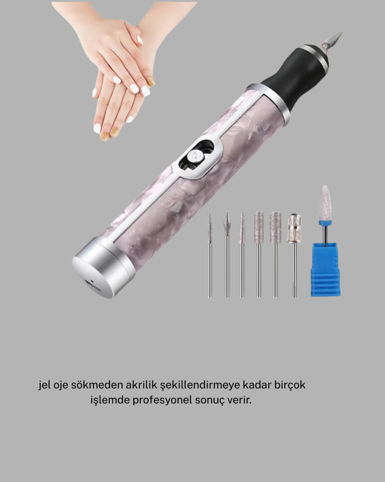 PROTEZ TIRNAK KURUTMA TÖRPÜ SETİ - Lisinya