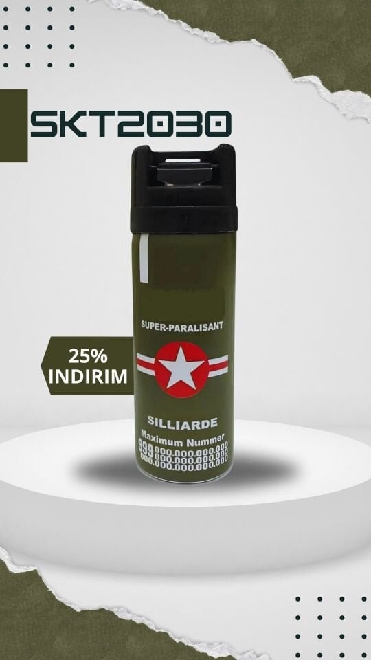 Kompakt Güvenlik Spreyi 40ml – Taşınabilir Boy 2 Adet SKT2030
