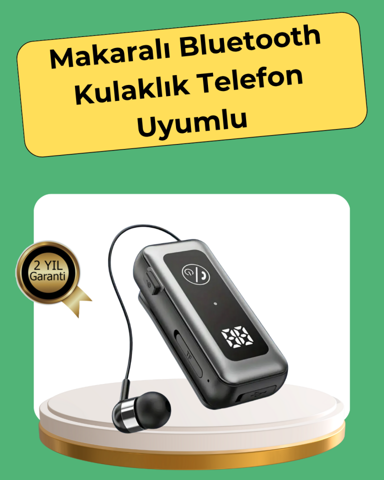 Hafıza Kartı Destekli Bluetooth 5.2 Kulaklık – İki Cihaza Bağlanma Özelliği - Lisinya