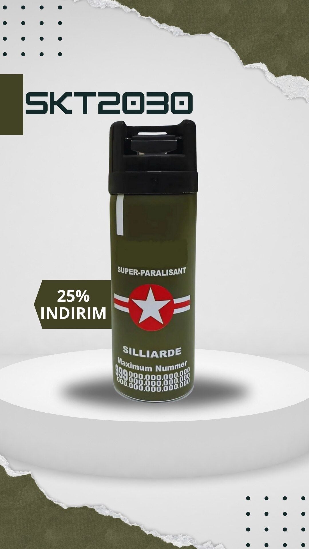 Kompakt Güvenlik Spreyi 40ml – Taşınabilir Boy 2 Adet SKT2030
