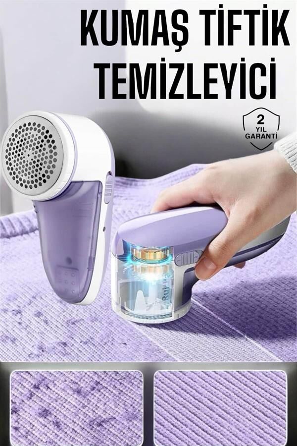 Tiftik Temizleme Makinesi USB Şarjlı Tüy Toplayıcı Kablosuz - Lisinya