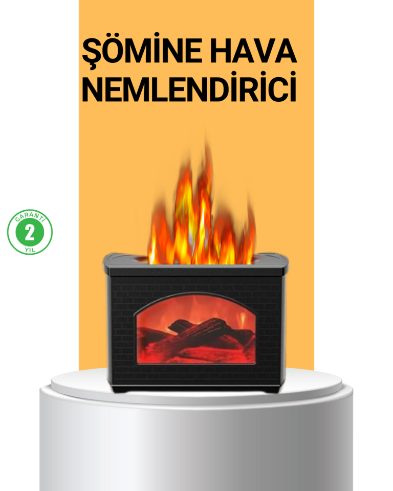 Aromaterapi Destekli Ultrasonik Nemlendirici USB Bağlantılı Sessiz Model - Lisinya