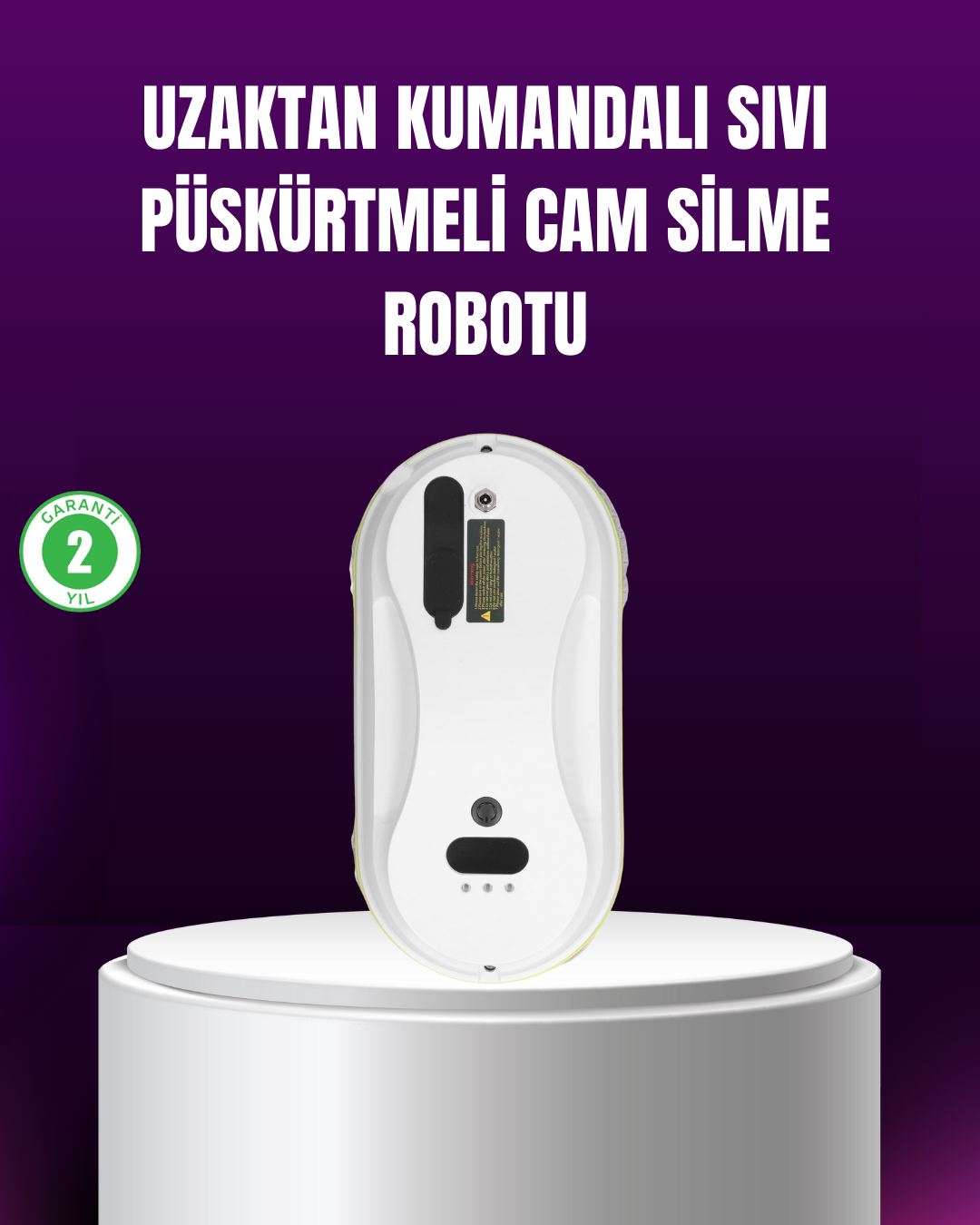 AI Akıllı Rotalı Otomatik Cam Temizleme Robotu - Lisinya