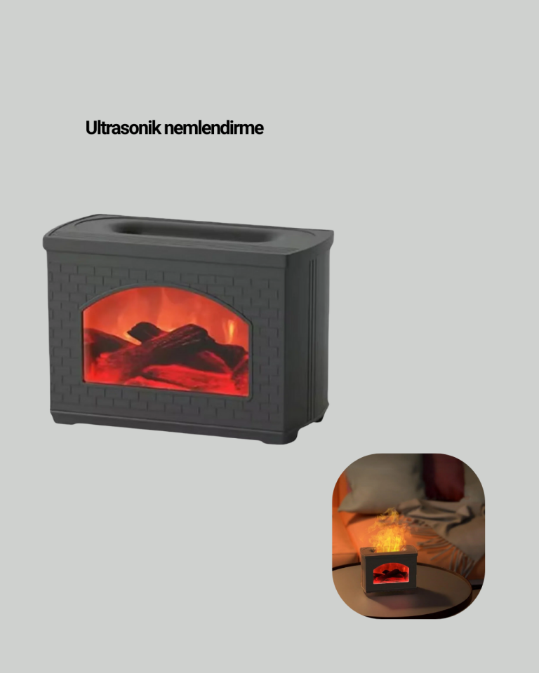 USB Güçlü Ultrasonik Hava Nemlendirici Sessiz Çalışan 270 ml Difüzör - Lisinya