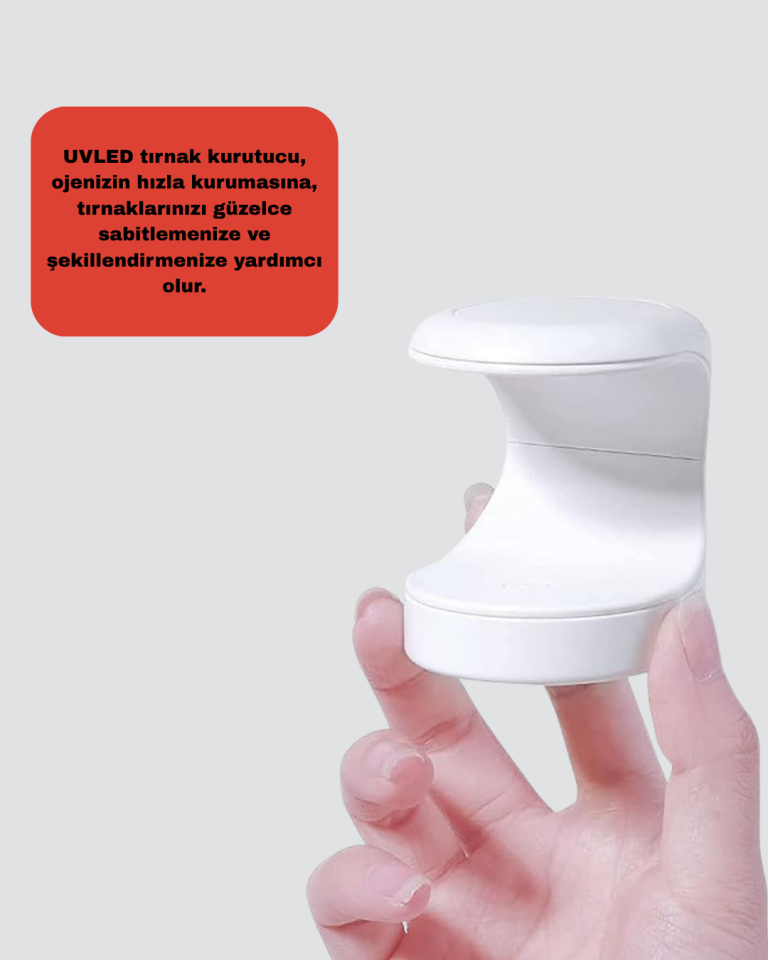 UV ve LED Jel Kurutmaya Uygun – Çift Dalga Boylu Mini Kurutucu - Lisinya