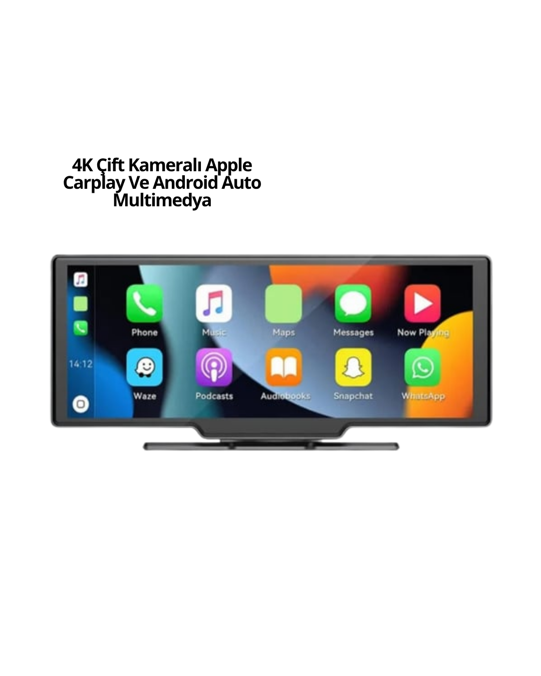 Honda Civic, Jazz, HR-V, CR-V, Nissan Qashqai, Micra, Juke,Uyumlu Kablosuz CarPlay & Android Auto Multimedya – Geri Görüş Kameralı - Lisinya