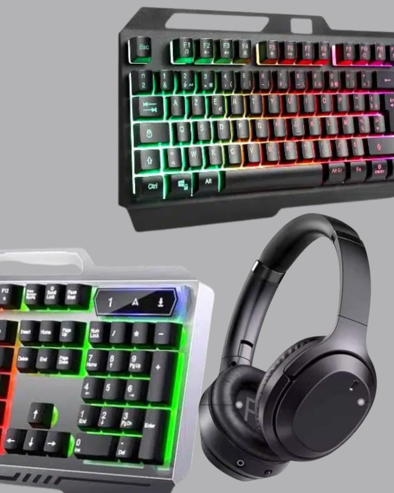 YamanHobi Işıklı Klavye Mouse ve Bluetooth Kulaklık Seti Türkçe Q