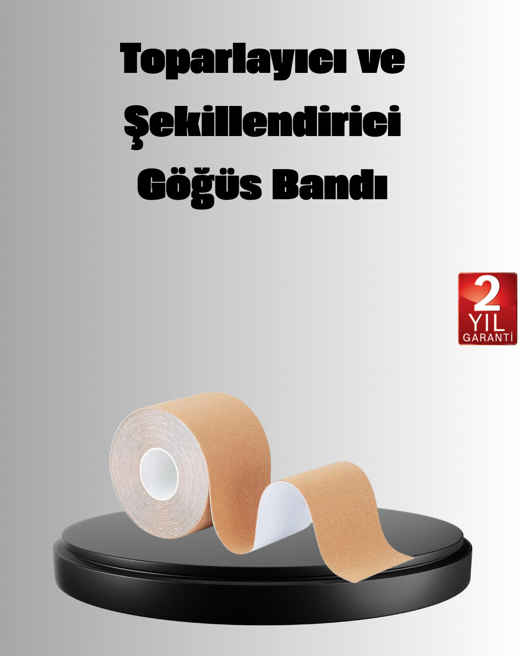 Askısız Görünmez Göğüs Bandı – Dekolteli Kıyafetler İçin Destekleyici Bant - Lisinya