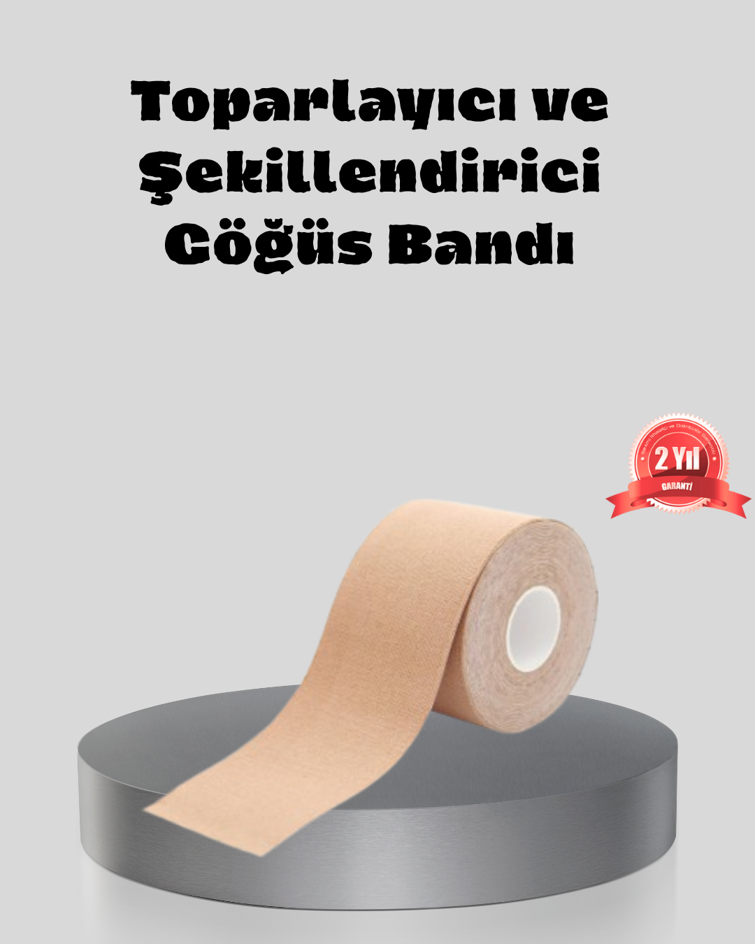 Suya Dayanıklı Görünmez Göğüs Bandı – Pamuklu ve Esnek Destek Bandı - Lisinya