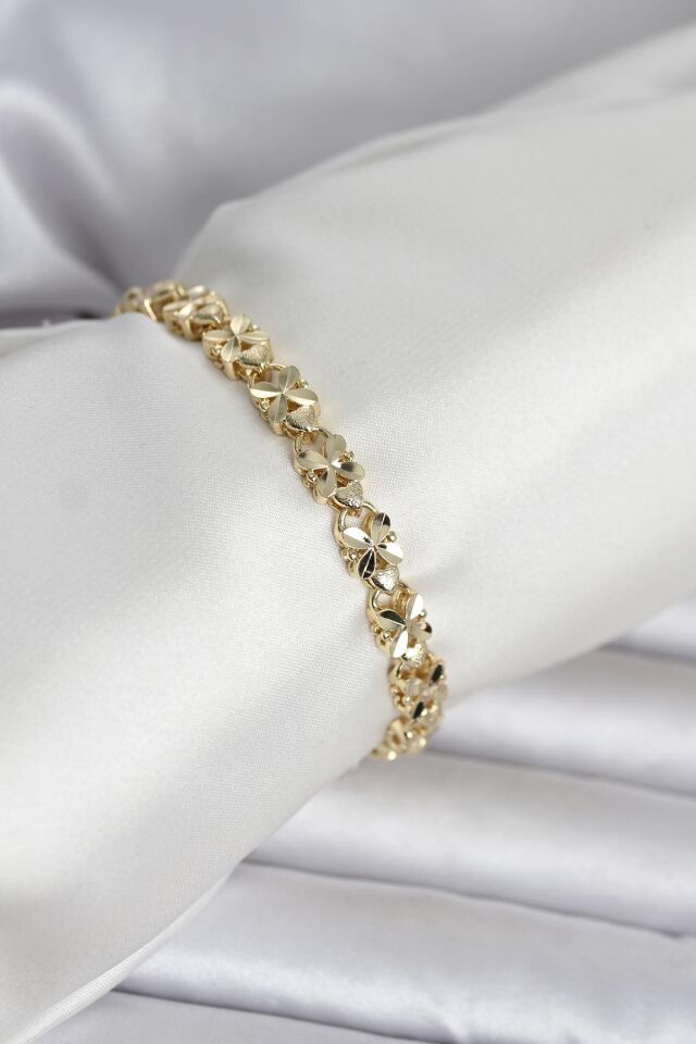 Xuping Kelebek Model Gold Renk Kadın Bileklik - Lisinya