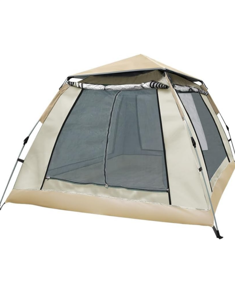 Büyük Aile Kamp Çadırı 240x240x160 cm Gölgelikli 6 Kişilik Outdoor Çadır - Lisinya
