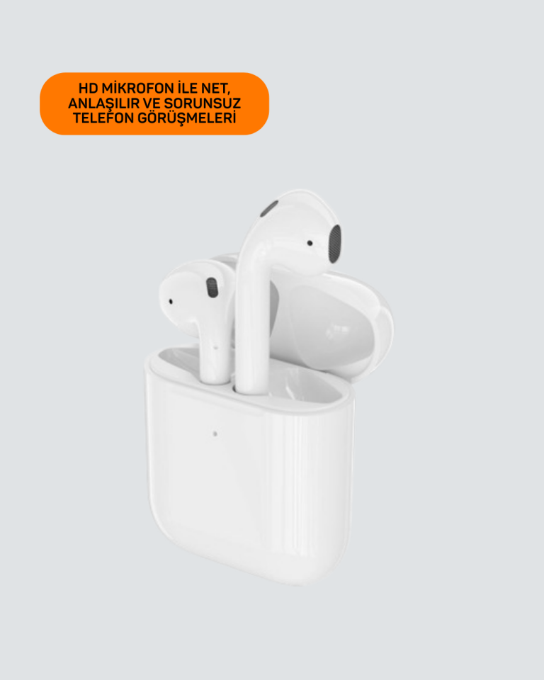iPhone 11 12 13 14 15 Uyumlu Dokunmatik Kulaklık Gürültü Önleyici HD Görüşme - Lisinya