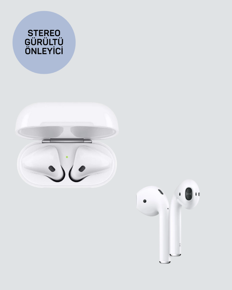 iPhone 11 12 13 14 15 Uyumlu Dokunmatik Kulaklık Gürültü Önleyici HD Görüşme - Lisinya