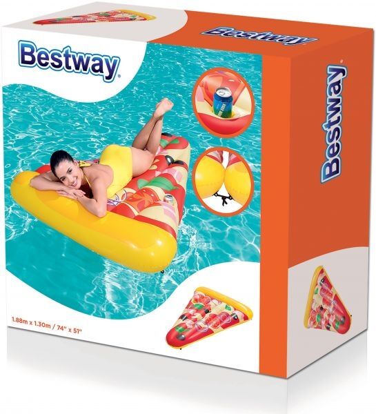 Deniz Yatağı Pizza Dilimi Yatak 188X130 Cm Bestway - 44038 (Lisinya)