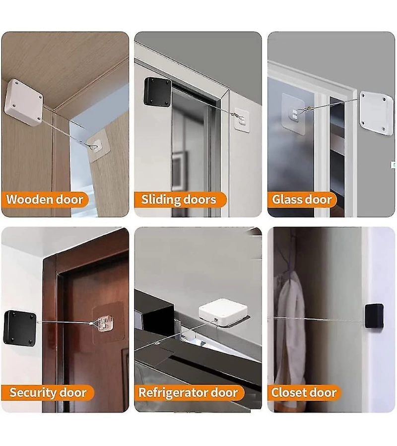 2 li Ev Ofis Dış Kapı Otomatik Kapı Kapatma Aparatı ( Lisinya )