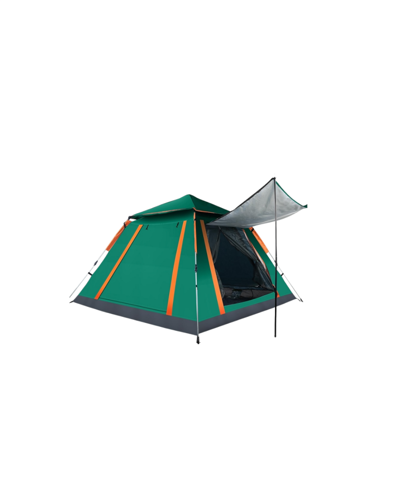 Geniş Aile Kamp Çadırı 240x210 cm Güneşlikli Otomatik Kurulum Outdoor Çadır - Lisinya