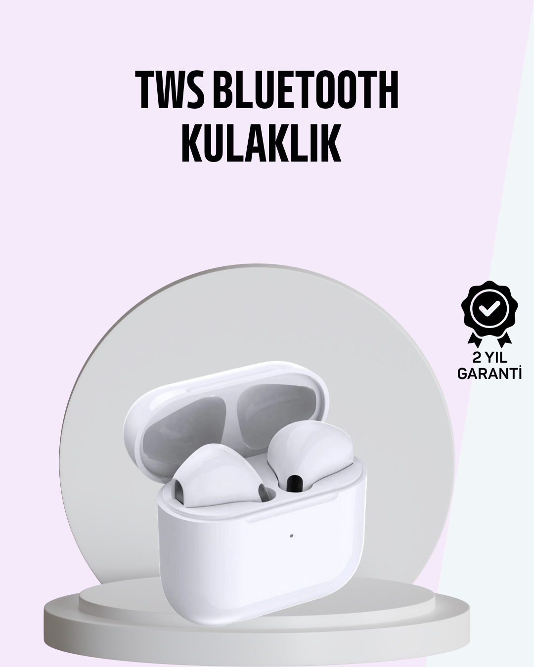 YamanHobi Bluetooth 5.0 Kulaklık TWS Dokunmatik Kablosuz Kulaklık