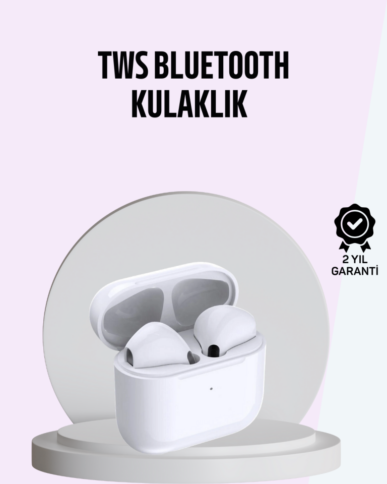 YamanHobi Bluetooth 5.0 Kulaklık TWS Dokunmatik Kablosuz Kulaklık