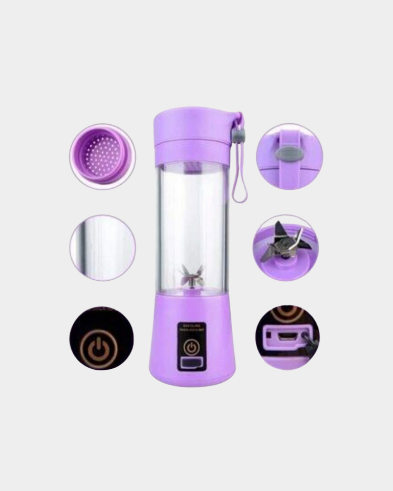 Mini Taşınabilir Blender 380ml USB Şarjlı Detoks Smoothie Hazırlayıcı - Lisinya