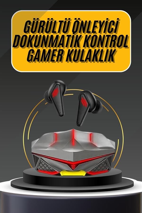 Bluetooth Kulaklık HD Ses Kaliteli Işıklı Metal Kasa Ios Android Uyumlu Mikrofonlu - Lisinya