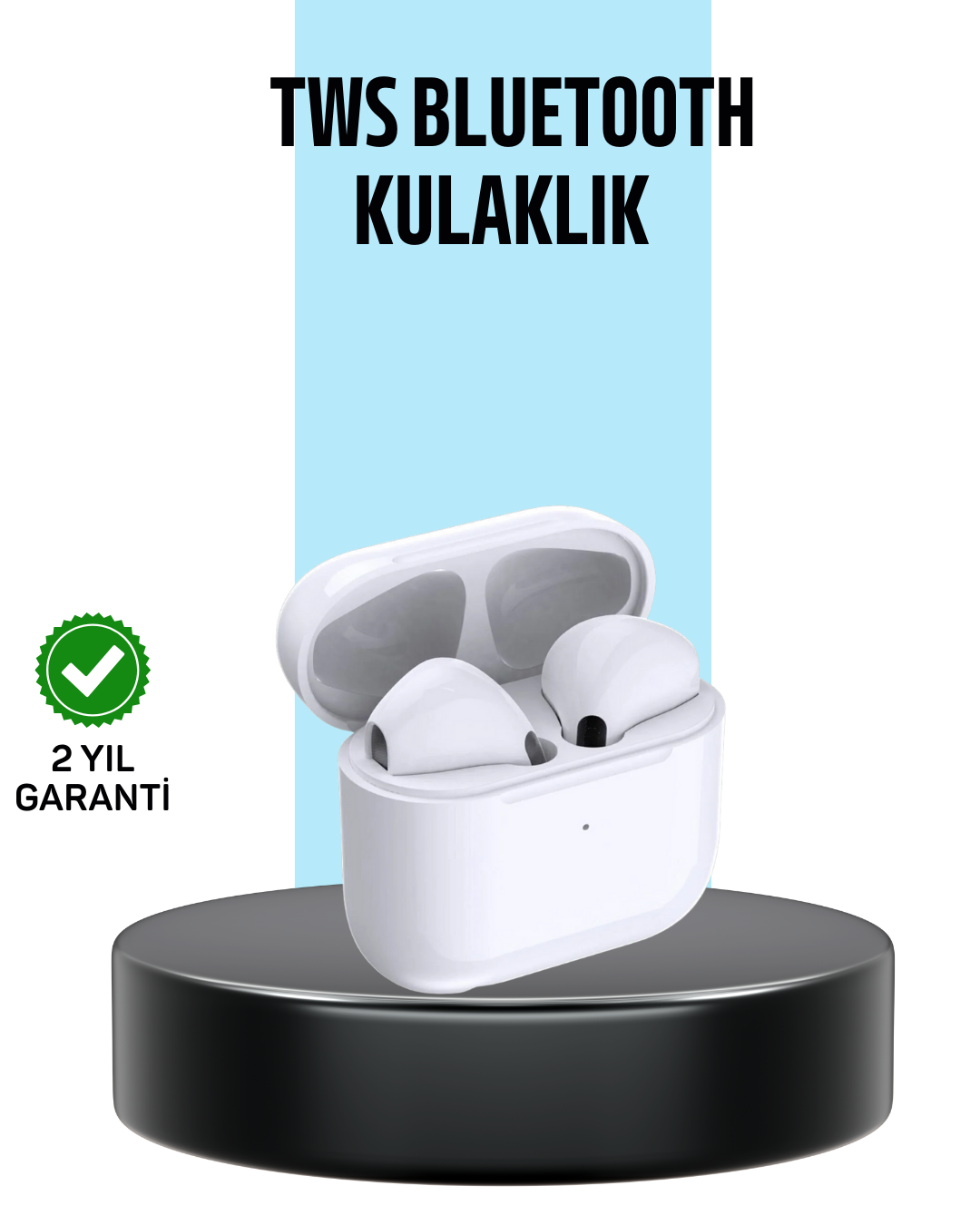 YamanHobi TWS Bluetooth Kulaklık ANC Destekli Dokunmatik Kablosuz Kulak İçi Kulaklık