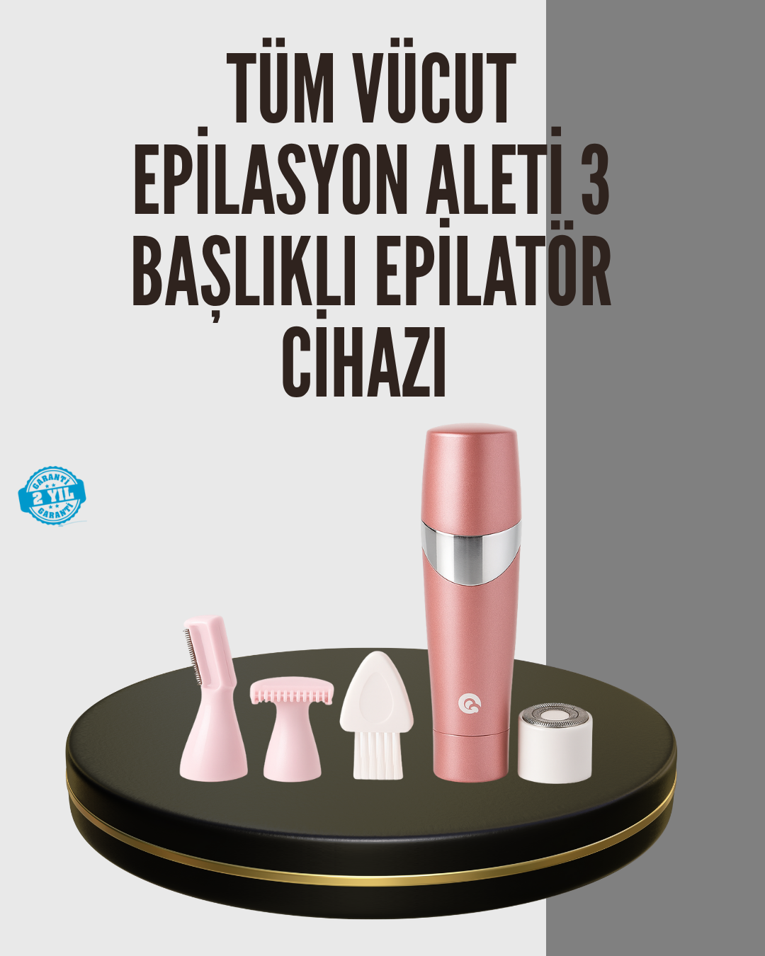 Hassas Epilasyon ve Cilt Bakım Cihazı - Lisinya
