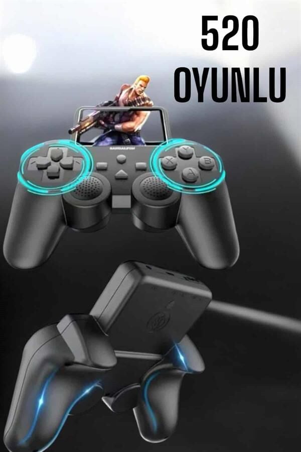 S10 Sup 520 Oyunlu Gamepad TV Uyumlu Gamepad - Lisinya