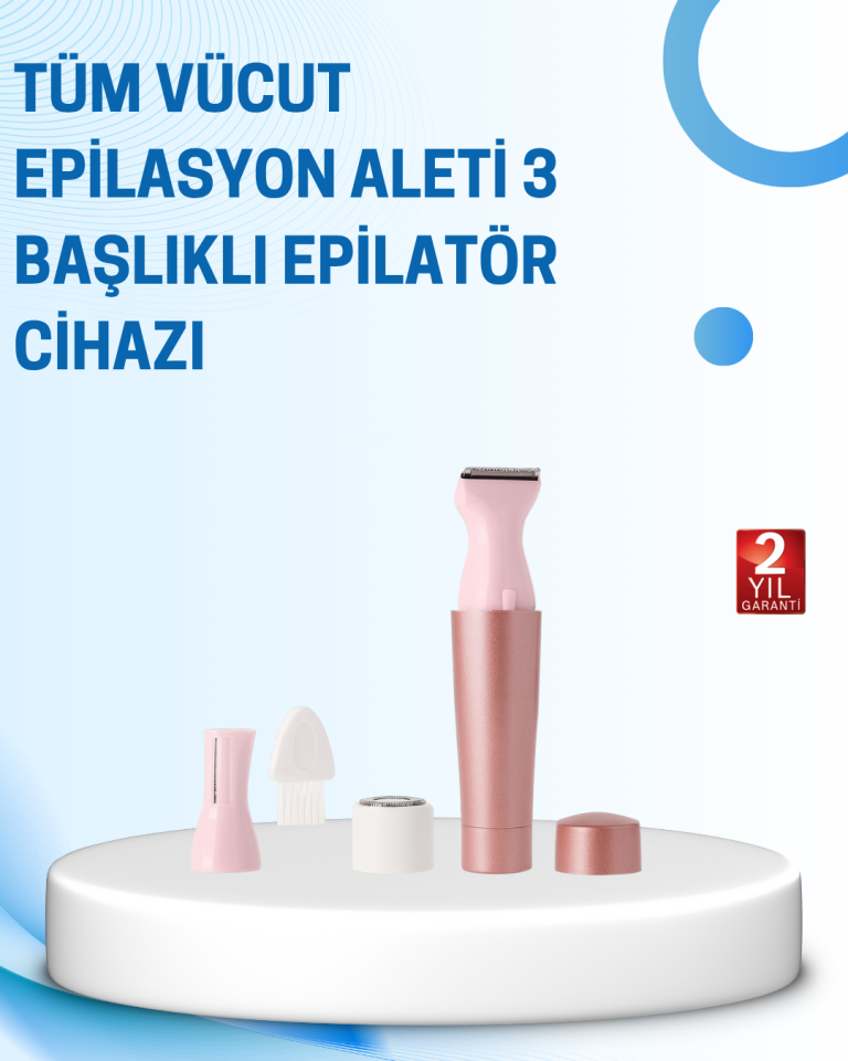 Cilt Pürüzsüzleştirici ve Tüy Temizleyici - Lisinya