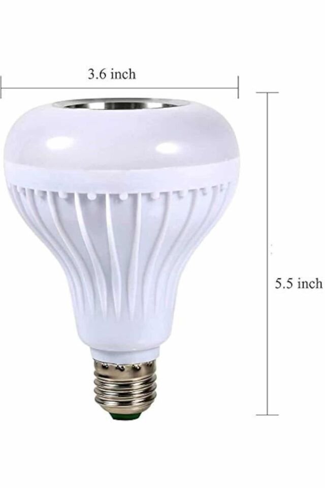 YamanHobi Kumandalı Bluetooth LED Ampul Hoparlör