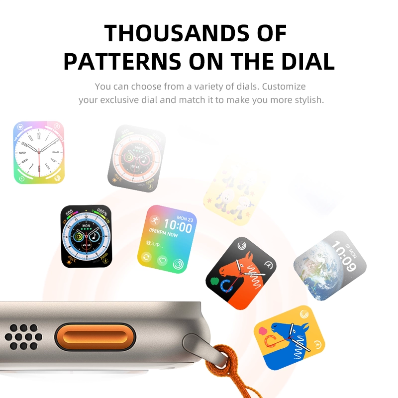 Hw8 Ultra Adventure 2.02inc Siri Nfc Bluetooth Arama Ios Android Uyumlu