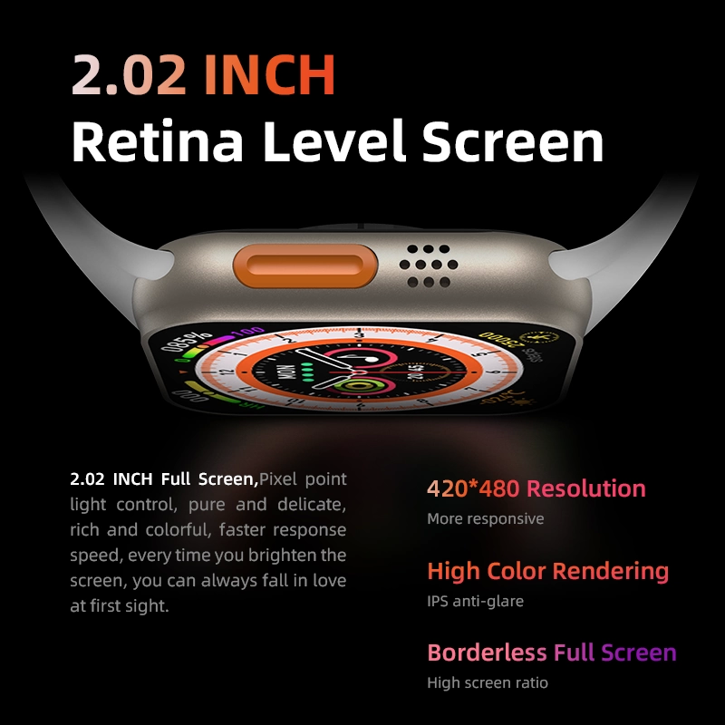 Hw8 Ultra Adventure 2.02inc Siri Nfc Bluetooth Arama Ios Android Uyumlu