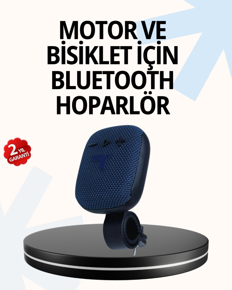 YamanHobi Bluetooth 5.1 Hoparlör 5W TWS FM Radyo USB TF Kartlı Mavi